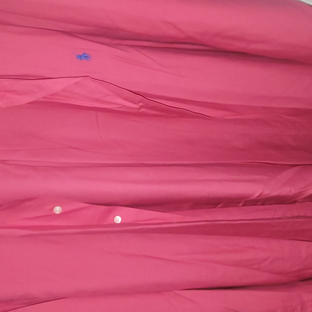 Ralph Lauren Pink Button-Up Shirt